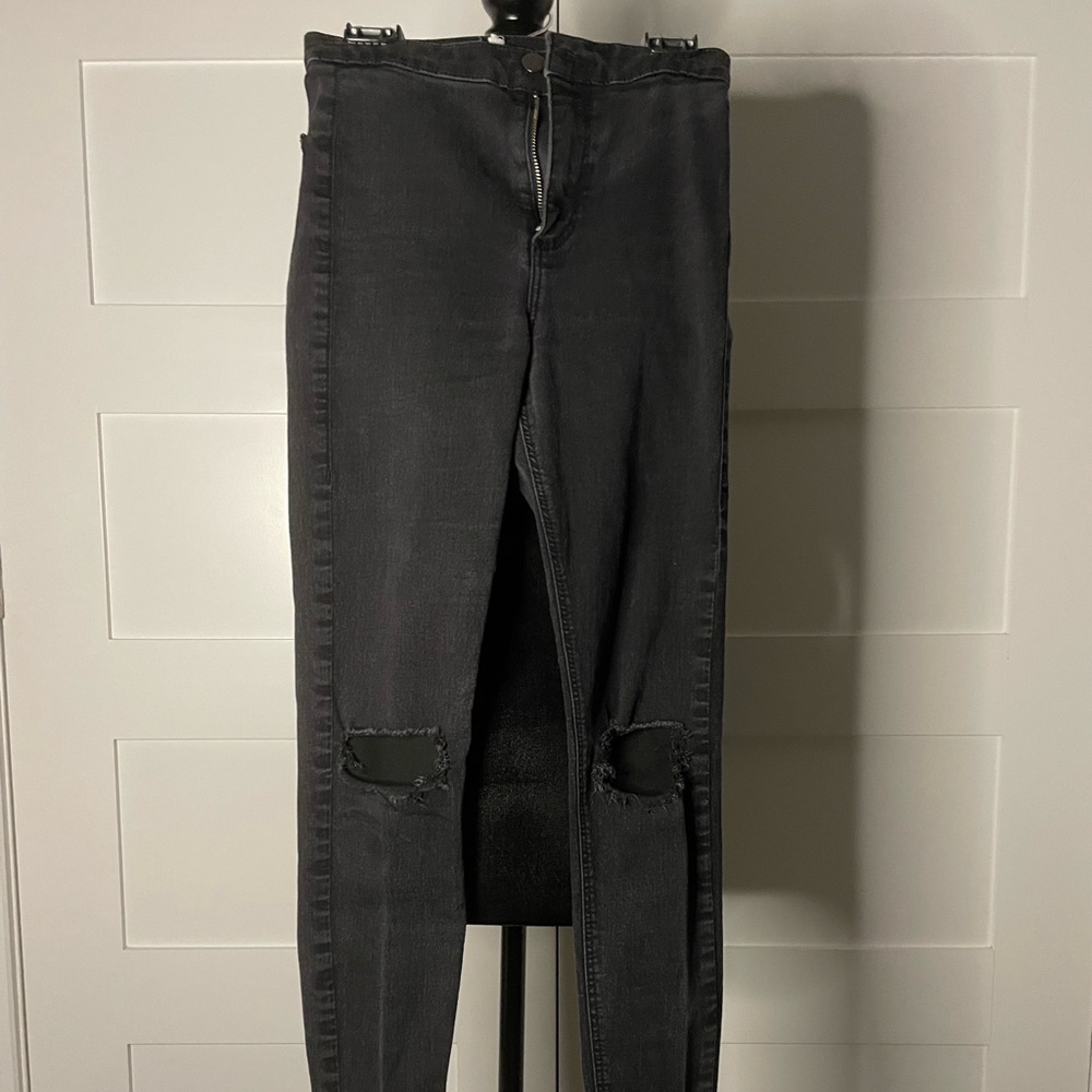 TOPSHOP Joni Ripped Jeans